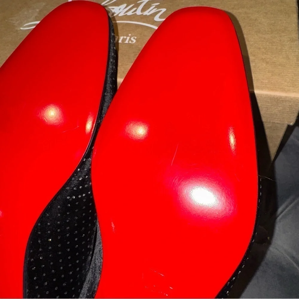New Size 43 Christian Louboutin Dandy Chick Orlato Flat Loafers